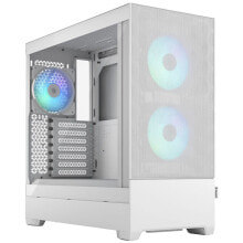 Купить компьютерные корпуса для игровых ПК Fractal Design: Fractal Design Pop Air RGB White TG Clear Tint Midi-Tower - weiß