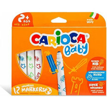 Фломастеры для рисования для детей Carioca
