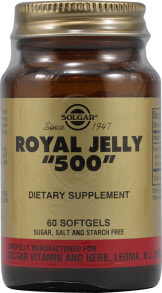 Propolis and royal jelly solgar Royal Jelly 500 -- 60 Softgels