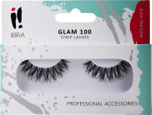 Купить накладные ресницы и клей IBRA: Ibra Eyelash Glam 100