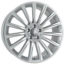 Колесный диск литой Keskin KT18 Turbo silver painted 8.5x19 ET30 - LK5/112 ML72.6