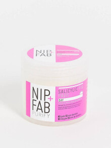 NIP+FAB – Fix Day – Gesichts-Pads mit Salicylsäure für den Tag, 80 ml