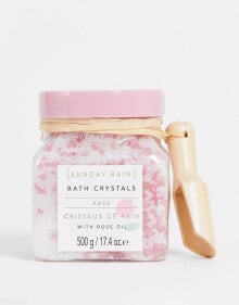 Купить средства по уходу за телом Sunday Rain: Sunday Rain Rose Bath Crystals 500g