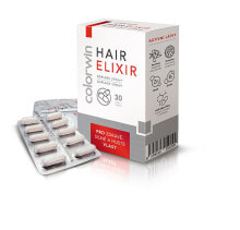 Витамины и БАДы для волос и ногтей color win Hair Elixir Комплекс на основе бамбука для здоровых, сильных и густых волос 30 капсул