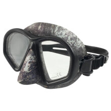 Masks and snorkels for scuba diving