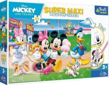 Trefl PUZZLE 24EL TREFL SUPER MAXI MICKEY WESOLE MIAST