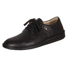 Мужские низкие ботинки мужские ботинки низкие демисезонные черные кожаные Finn Comfort Vaasa
