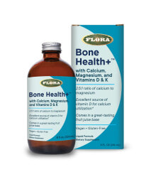 Витаминно-минеральные комплексы flora Bone Health+ Liquid Formula Комплекс для здоровья костей 236 мл