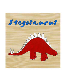 Trademark Global megan Meagher Stegosaurus Childrens Art Canvas Art - 36.5