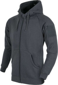 Купить мужские спортивные толстовки Helikon-Tex: Helikon-Tex Helikon-Tex Bluza z Kapturem Urban Tactical Hoodie Lite (FullZip) Szara XL