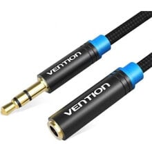 VENTION VAB-B06-B050-M Jack Male To Jack Female Cable 50 cm 3.5 mm