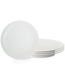 Denby arc Collection Porcelain Medium Plates, Set of 4