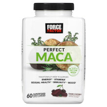 Force Factor, Perfect Maca , Dark Cherry, 60 Superfood Soft Chews