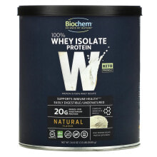 Сывороточный протеин Biochem, 100% Whey Isolate Protein, Natural, 24.6 oz (699 g)