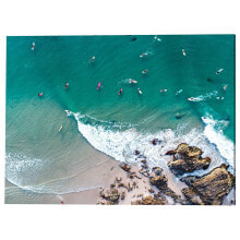 Metallbild Byron Bay Beach