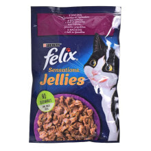 Cat food Purina Felix Sensations Duck Spinach 85 g