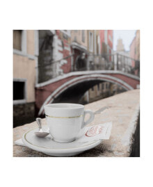 Trademark Global alan Blaustein Canal Espresso Bar Guiseppi Canvas Art - 19.5