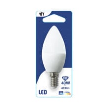 7HSEVENON Led Candle Bulb C37 E14 = 470Lm 6000K 15000H BL1 6W 40W