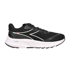 Diadora Mythos Blushield Volo 2 Glam Running Womens Black Sneakers Athletic Sho купить онлайн