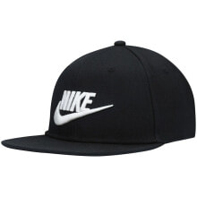 Nike youth Black Pro Futura Performance Snapback Hat