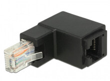 Компьютерные разъемы и переходники DeLOCK 86424 кабельный разъем/переходник RJ-45 Черный