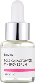 Feuchtigkeitsspendendes Gesichtsserum mit Rosenwasser und Galactomyces - iUNIK Rose Galactomyces Synergy Serum