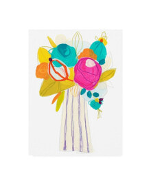 Trademark Global june Erica Vess Floral Fiesta Abstract Canvas Art - 36.5