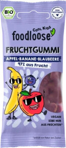 Fruchtgummi Apfel, Banane & Blaubeere, ab 3 Jahren, 30 g