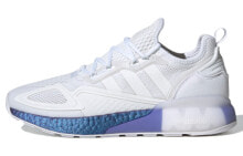 adidas originals ZX 2K Boost 减震防滑耐磨 低帮 运动休闲鞋 男女同款 白紫 / Кроссовки Adidas originals ZX 2K Boost FV2928