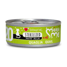 Купить товары для собак DISUGUAL: DISUGUAL Mini-Me Sterilized Quail 12x85g Wet Cat Food