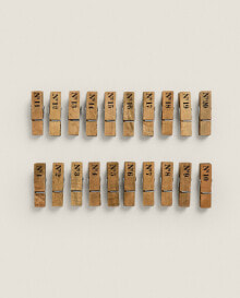 Wooden pegs (set of 20)