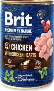 Brit Brit Premium By Nature Chicken & Hearts puszka 400g