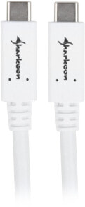 4044951021185 - 1 m - USB C - USB C - USB 3.2 Gen 1 (3.1 Gen 1) - White