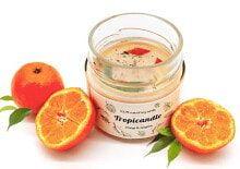 Декоративные свечи tropikalia Citrus Scented Candle Ароматическая свеча с цитрусовым ароматом апельсина и мандарина