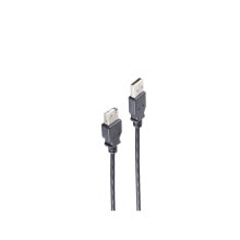 shiverpeaks BS13-24185 USB кабель 1,8 m USB 2.0 USB A Черный