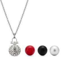 Ювелирные колье multifunctional steel necklace with bells WBN6006S-PET