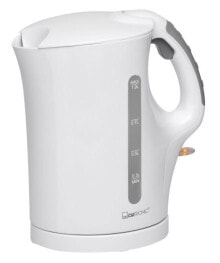 Электрический чайник Clatronic WK 3462 1 л Белый 900 Вт 263229