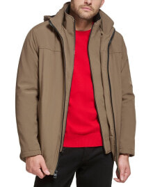 Calvin Klein men’s Infinite Stretch Jacket With Polar Fleece Lined Bib