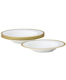 Noritake haku Set of 4 Soup Bowls, Service For 4