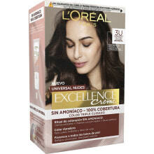 Permanent Dye L'Oreal Make Up Excellence Dark Brown