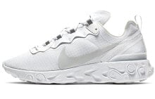 Nike React Element 55 SE 低帮 跑步鞋 男款 纯白 / Кроссовки Nike React Element 55 SE BQ6167-101