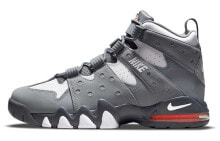 Nike Air Max 2 CB 94 Cool Grey 查尔斯.巴克利 防滑耐磨 高帮 复古篮球鞋 男款 酷灰 / Кроссовки Nike Air Max 2 CB 94 Cool Grey DM8319-001