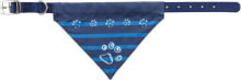 Trixie Nylon collar with indigo scarf. M – L: 43–55 cm / 25 mm