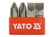 Биты для электроинструмента yato Końcówki do wkrętaków udarowych Ph2 3,0mm 5/16" 810mm 4szt. YT-2812