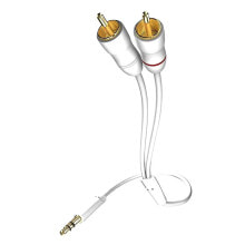 INAKUSTIK Star Audio Jack Plug To Cinch cable 3.5 mm 0.75 m