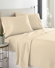 Pointehaven heavy Weight Cotton Flannel Sheet Set, California King