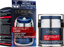 Revitalisierende Nachtcreme mit Retinol und Niacinamid - L'oreal Paris Revitalift Laser Retinol + Niacynamid Night Cream