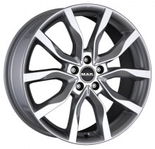 Купить колесные диски Mak: Колесный диск литой Mak Highlands серебристый 8x19 ET38 - LK5/120 ML72.6