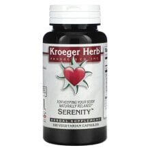 Витамины и БАДы для нервной системы Kroeger Herb Co