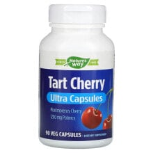Антиоксиданты натурес Вэй, Tart Cherry, ультракапсулы, 1200 мг, 90 растительных капсул
